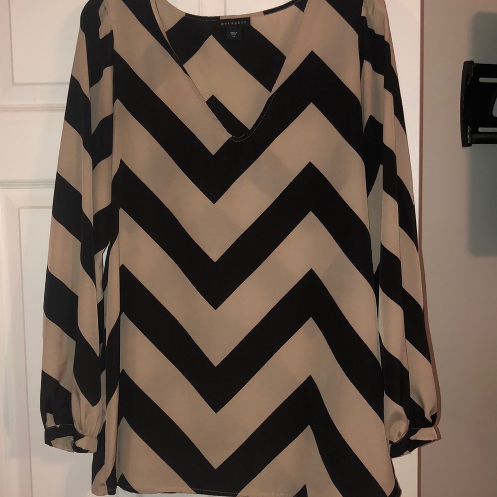Chevron tunic